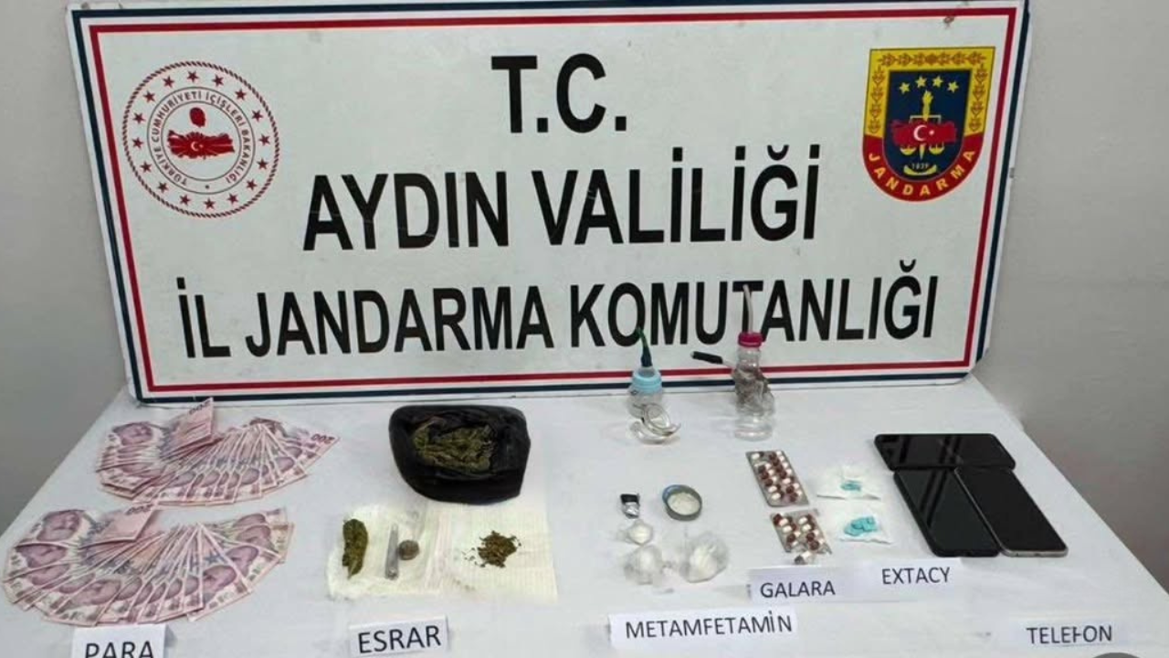 Aydın’ın Nazilli ilçesinde, uyuşturucu madde satışı yaptığı tespit edilen A.Ç.