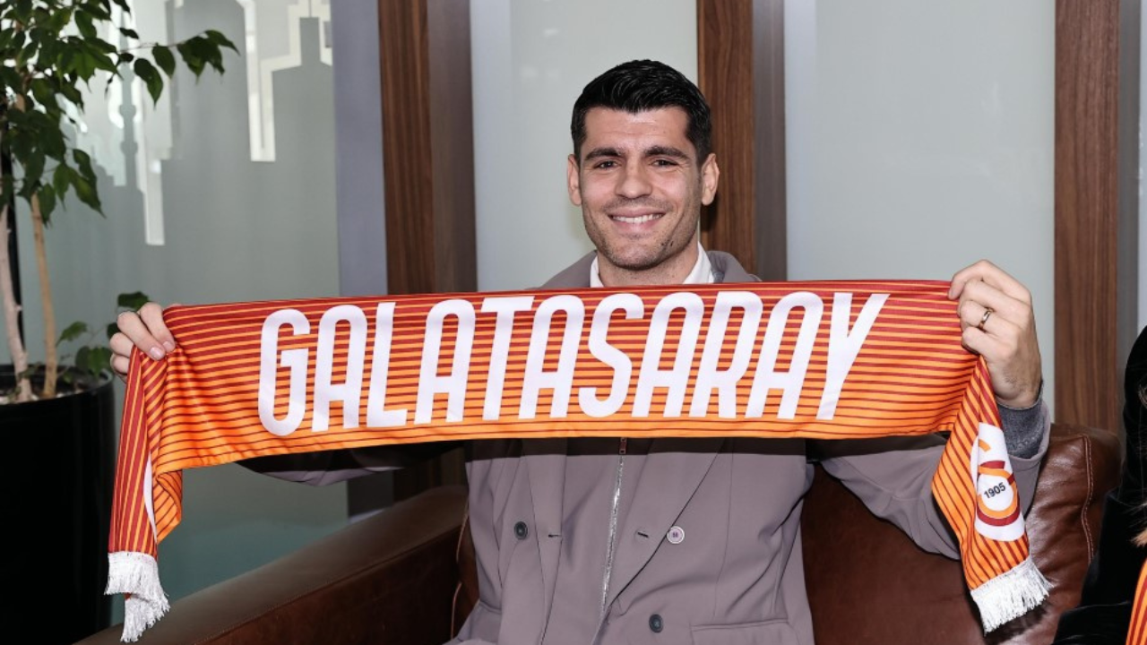Galatasaray, Serie A ekibi Milan’dan İspanyol golcü Alvaro Morata’yı kiralık