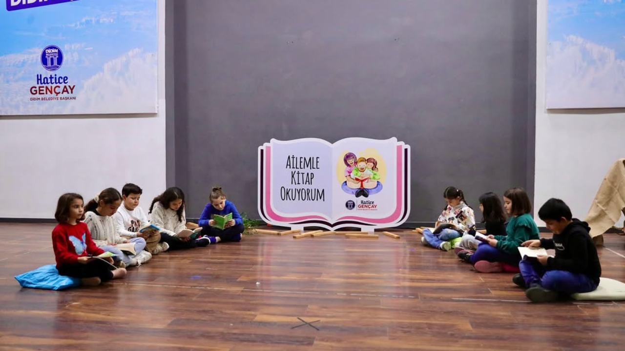 Didim Belediyesi, bugün aileler ve çocuklar için unutulmaz bir etkinlik