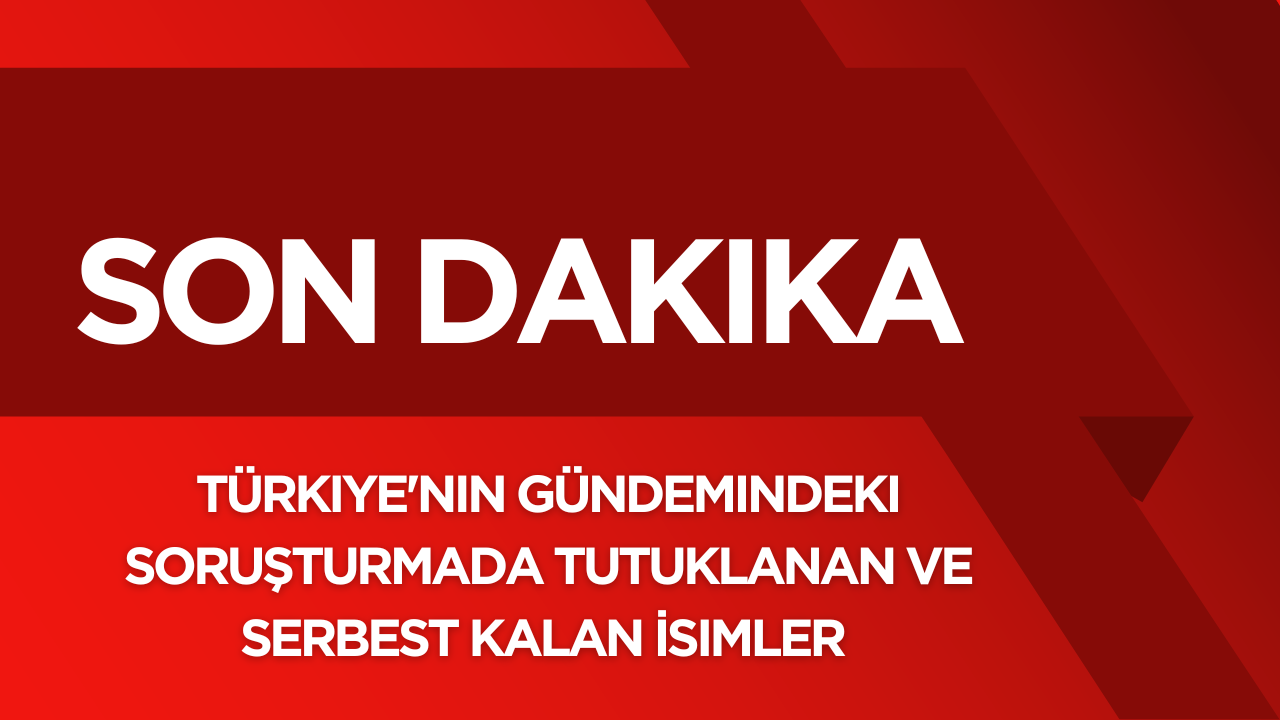 Türkiye genelinde büyük yankı uyandıran soruşturma kapsamında İstanbul Büyükşehir Belediye