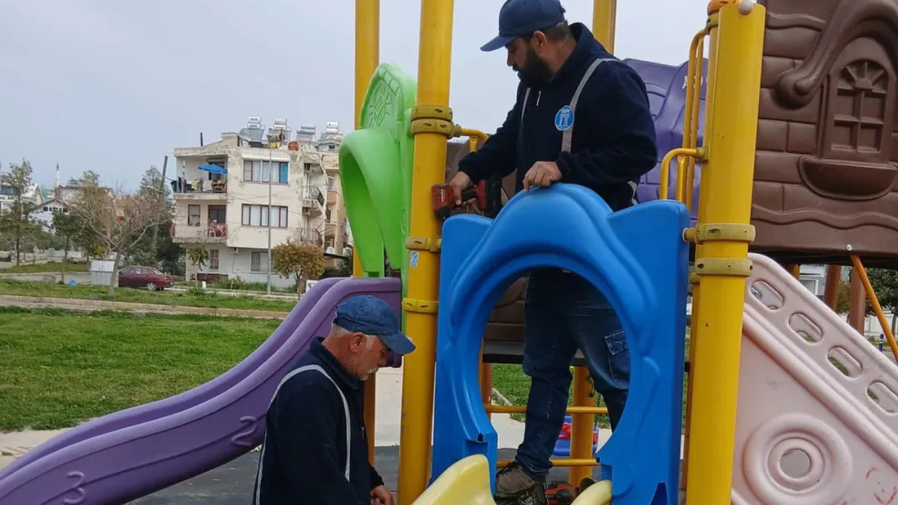 Didim Belediyesi, ilçedeki parkları daha güvenli ve kullanışlı hale getirmek