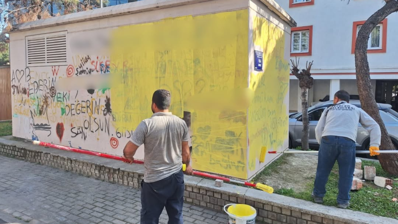 Efeler Belediyesi, İstiklal Mahallesi Şehit Nihat İzbudak Parkı’nda meydana gelen
