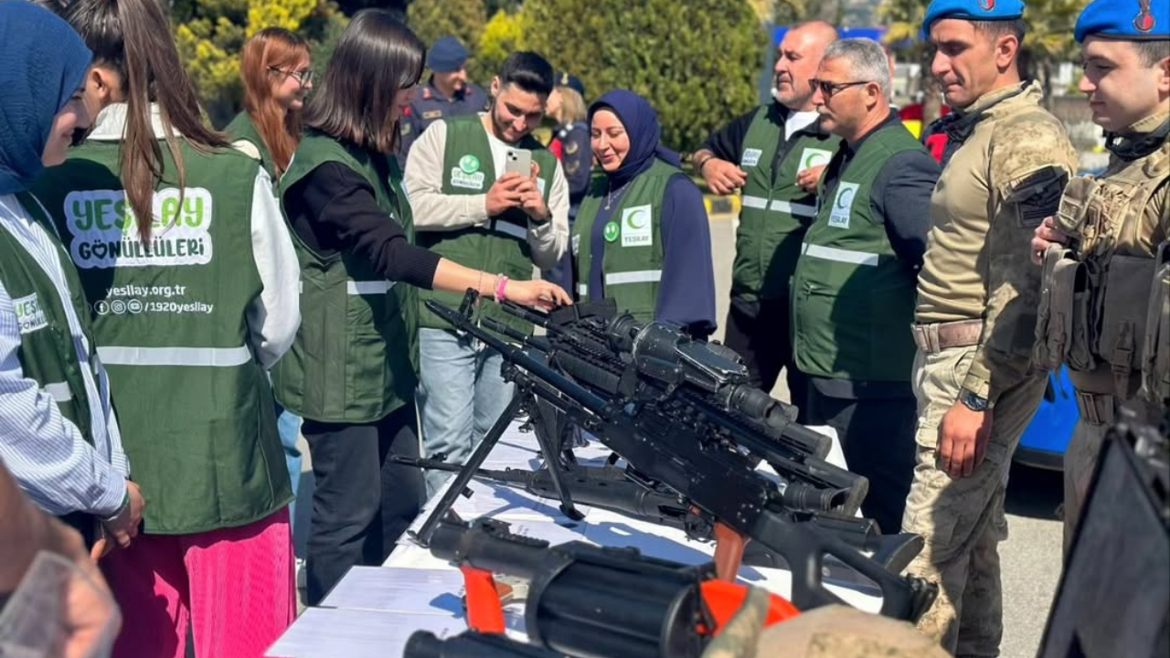 Aydın İl Jandarma Komutanlığı, 1-7 Mart Yeşilay Haftası kapsamında Yeşilay