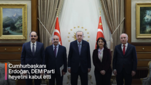 Cumhurbaşkanı Erdoğan, DEM Parti heyetini kabul ederek ‘Terörsüz Türkiye’ süreciyle