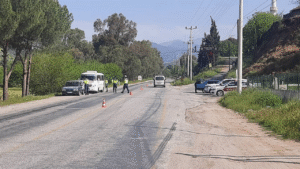 Aydın İl Jandarma Komutanlığı Trafik Jandarması ekipleri, trafik güvenliğini artırmak