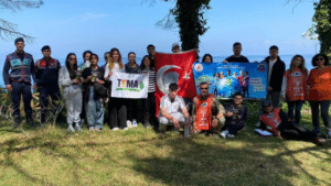 Aydın İl Jandarma Komutanlığı, TEMA Vakfı gönüllüleriyle iş birliği içinde,