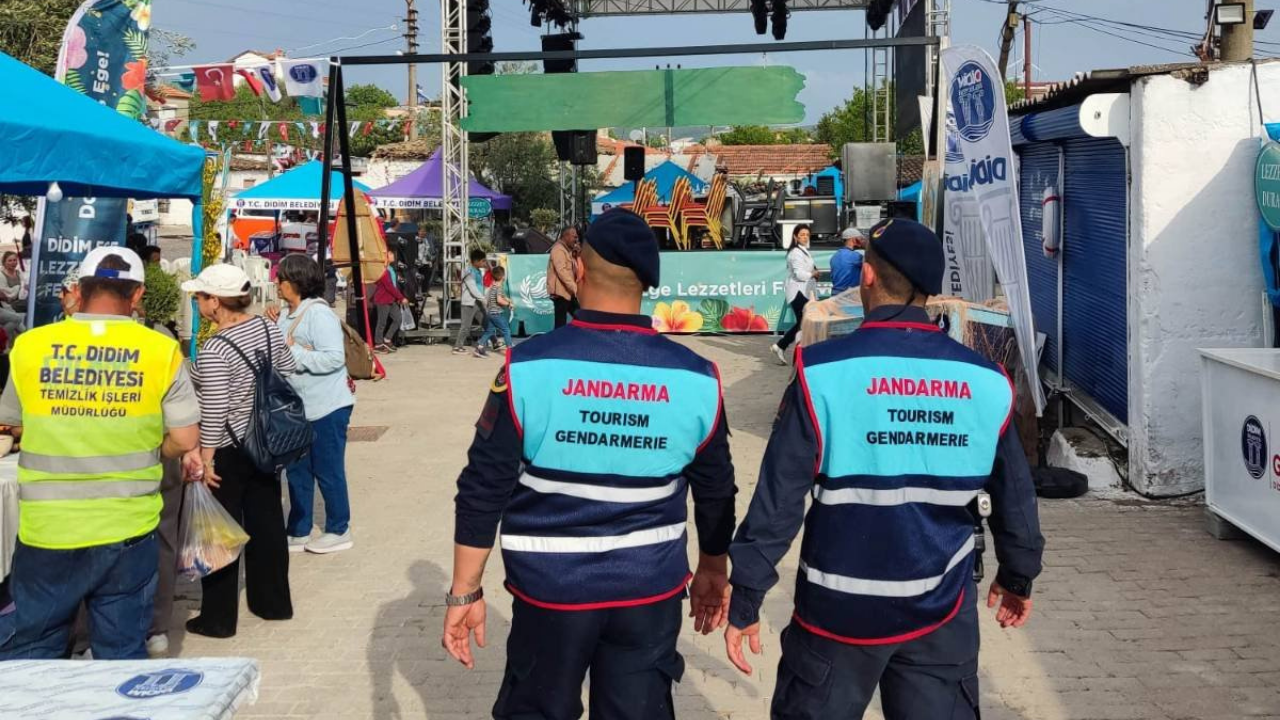 Aydın İl Jandarma Komutanlığı’na bağlı Didim İlçe Jandarma Komutanlığı ekipleri,