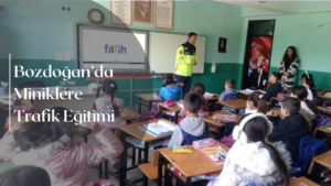 Aydın İl Jandarma Komutanlığı, öğrencilere yönelik trafik bilincini artırmaya yönelik