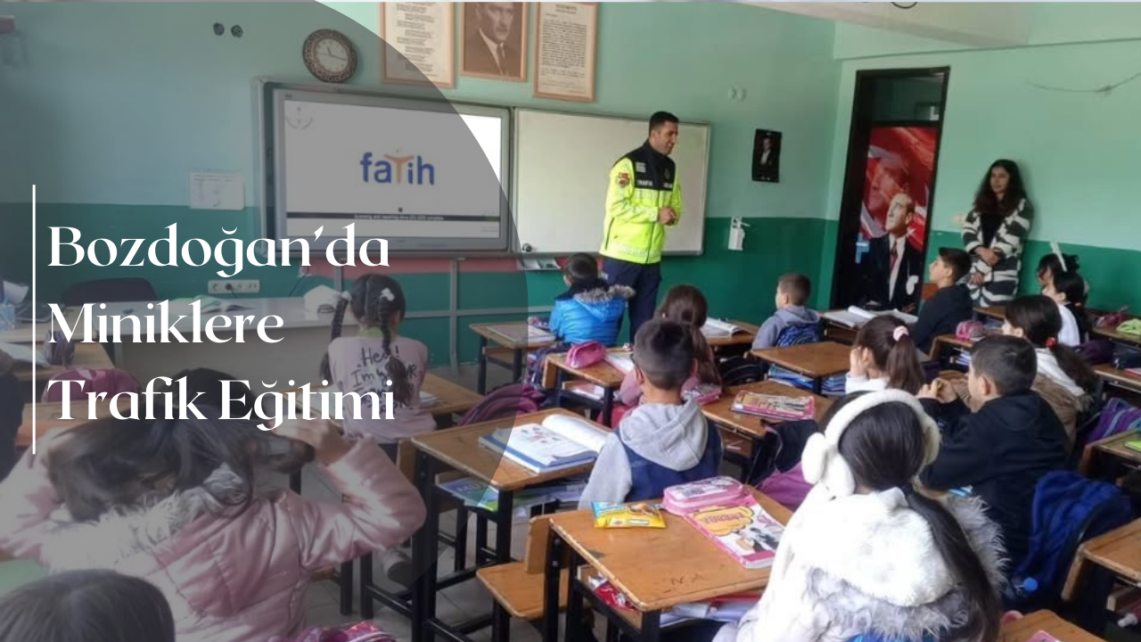 Aydın İl Jandarma Komutanlığı, öğrencilere yönelik trafik bilincini artırmaya yönelik