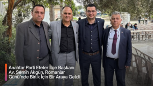 Efeler ilçesinde 8 Nisan Dünya Romanlar Günü dolayısıyla düzenlenen Roman