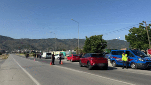 Aydın’ın Koçarlı ilçesinde, İlçe Jandarma Komutanlığı Asayiş ve Trafik ekipleri