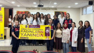 Aydın’ın İncirliova ilçesinde bulunan Cumhuriyet Anadolu Lisesi öğrencilerine yönelik, farkındalık