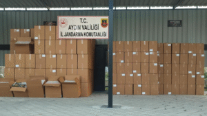 Aydın’ın Söke ilçesinde gerçekleştirilen operasyonda, bandrolü şüpheli ve geçersiz olduğu