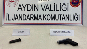 Aydın’ın Sultanhisar ilçesinde devriye görevi yürüten jandarma ekipleri, Kavaklı Mahallesi’nde