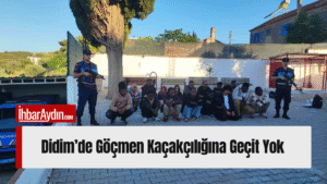 Aydın’ın Didim ilçesinde göçmen kaçakçılığına yönelik yürütülen çalışmalar kapsamında önemli