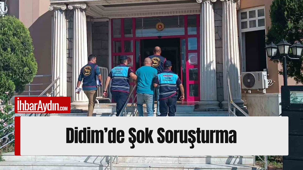 Aydın’ın Didim ilçesinde, rüşvet suçuna yönelik yürütülen kapsamlı soruşturma kapsamında