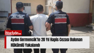 Aydın’ın Germencik ilçesinde uzun süredir aranan bir şahıs, jandarma ekiplerinin