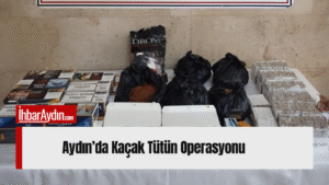 Aydın’ın Germencik ilçesinde jandarma ekipleri tarafından düzenlenen operasyonda, çok sayıda