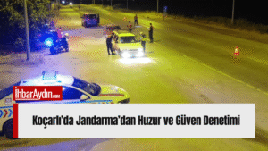 Aydın’ın Koçarlı ilçesinde asayiş ve trafik ekipleri tarafından huzur ve