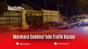 Aydın’ın Efeler ilçesindeki Marmara Caddesi’nde bugün bir trafik kazası meydana