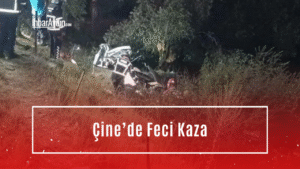 Aydın’ın Çine ilçesinde meydana gelen trafik kazasında iki kişi hayatını