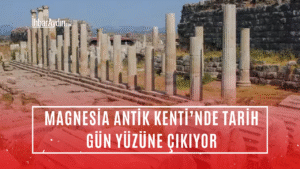Aydın’ın Germencik ilçesinde bulunan Magnesia Antik Kenti, arkeolojik kazılarla her