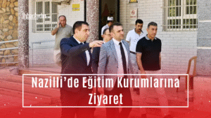 Aydın İl Milli Eğitim Müdürü Mehmet Yiğit, Nazilli’de bulunan Öğretmenevi