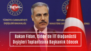 Dışişleri Bakanı Hakan Fidan, 25 Ağustos 2025 tarihinde Suudi Arabistan’ın