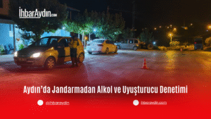 Aydın İl Jandarma Komutanlığı Trafik Timleri tarafından sürücülere yönelik alkol