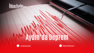 Aydın’da kısa süre önce deprem meydana geldi. Sarsıntı, kent merkezinde