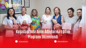 Kuşadası İlçe Sağlık Müdürlüğü, 2 No’lu Aile Sağlığı Merkezi’nde anne