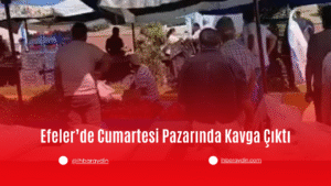 Aydın’ın Efeler ilçesinde kurulan Cumartesi Pazarında henüz bilinmeyen bir nedenle