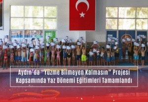 Gençlik ve Spor Bakanlığı tarafından yürütülen “Yüzme Bilmeyen Kalmasın” projesi