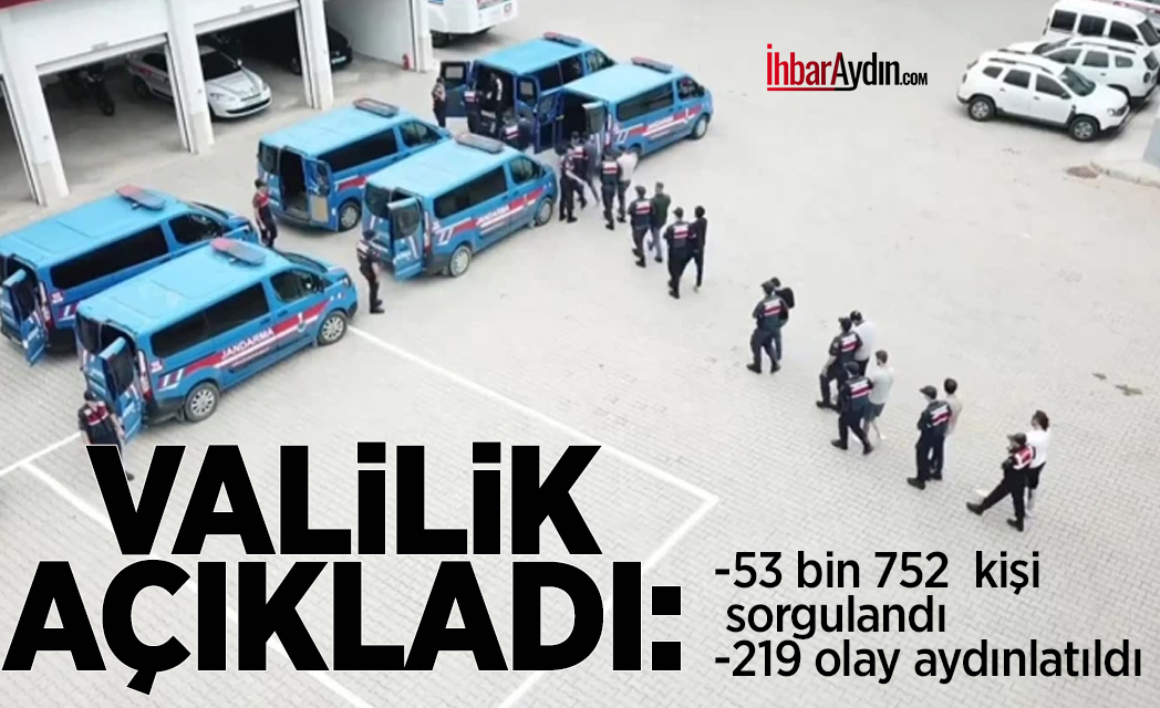 Aydın’da son bir haftada yapılan operasyonlarda çeşitli suçlardan aranan 292