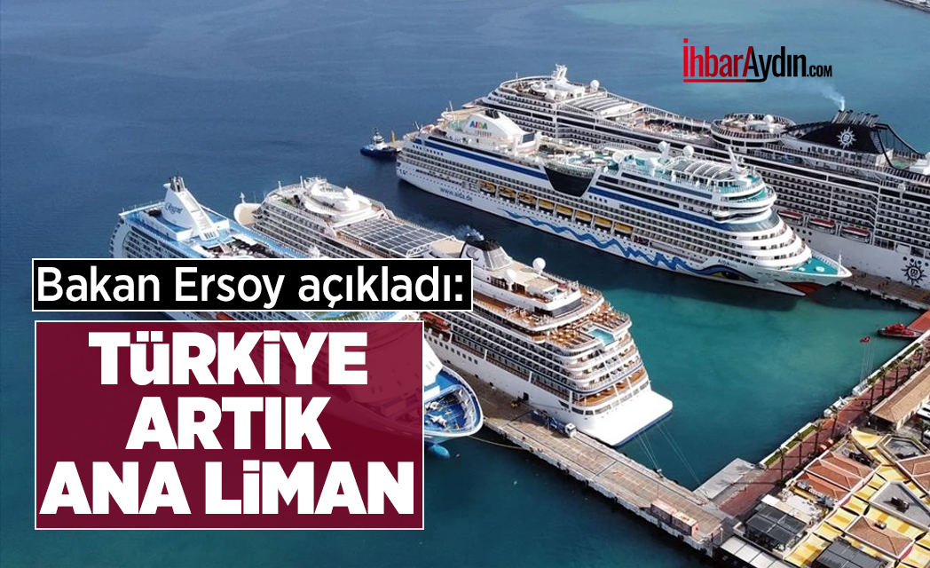 Türkiye kruvaziyer turizminde 12 yılın en yüksek yolcu sayısına ulaştı.
