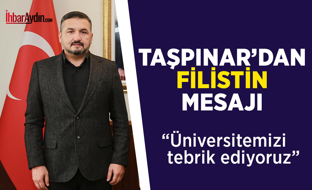 Eğitim Bir-Sen Aydın 1 Nolu Şube Başkanı Fatih Taşpınar, Gazze’de