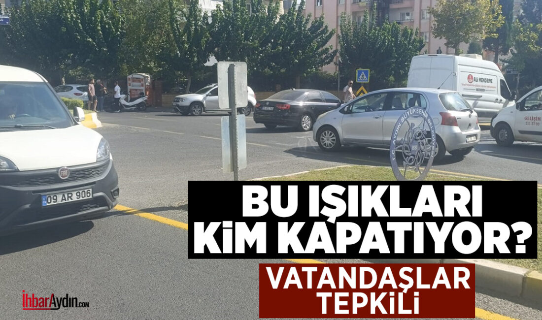Efeler’e bağlı Mimar Sinan Mahallesi’nde yer alan kavşak sinyalizasyonlarının çalışmaması
