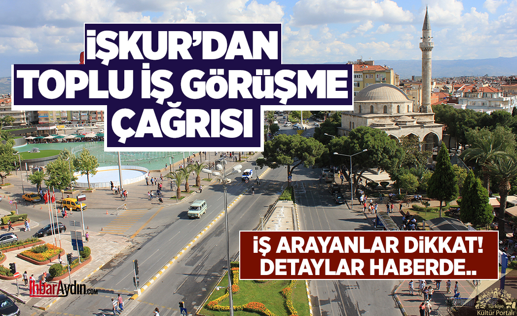 Aydın İŞKUR, sektör temsilcilerini ve işsiz vatandaşları buluşturmaya devam ediyor.