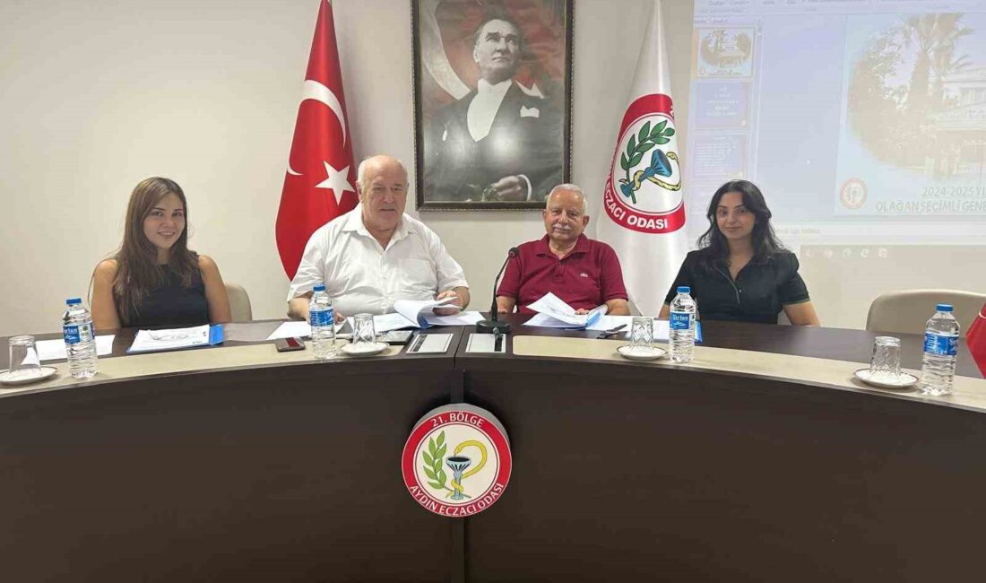 Aydın Eczacı Odası’nda Genel Kurul Süreci Başladı Aydın Eczacı Odası 2025 Yılı Olağan Seçimli Genel Kurulu, bugün