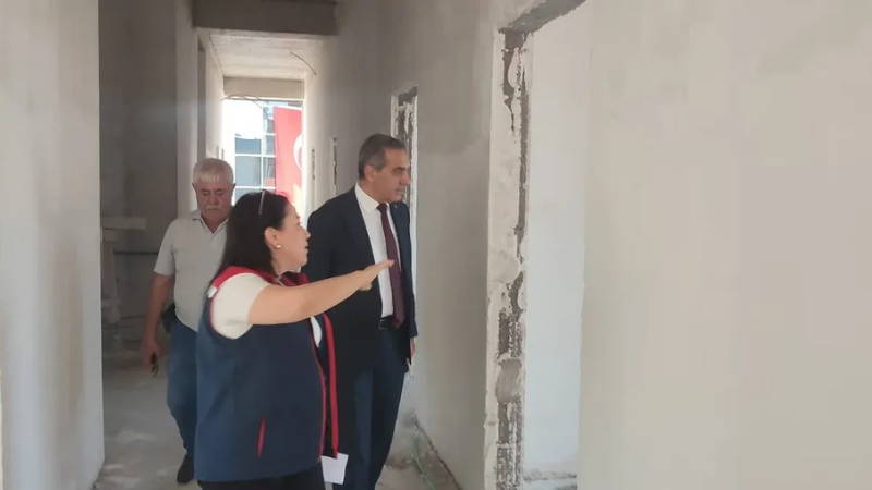 Aydın İl Tarım ve Orman Müdürü Ayhan Temiz, yapımı devam