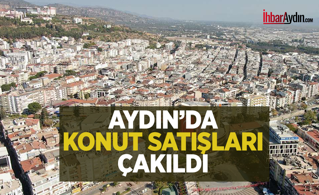 Aydın’da konut satışları düştü. TÜİK verilerine göre; Ağustos ayında konut