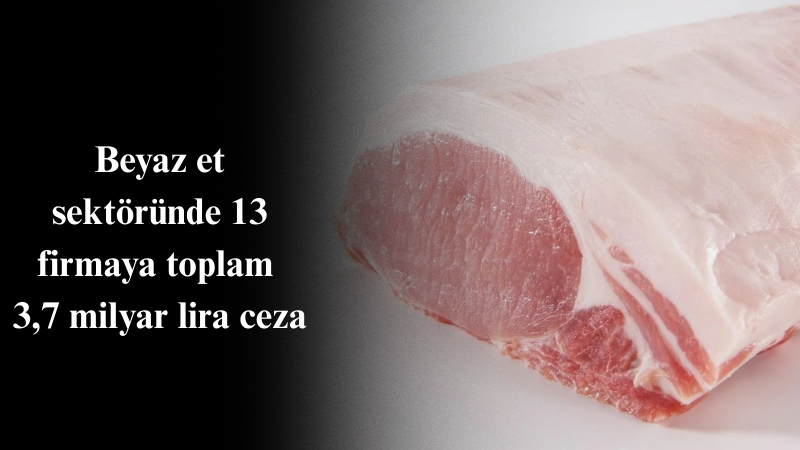 Rekabet Kurulu, beyaz et sektörüne yönelik yürüttüğü soruşturma kapsamında 13