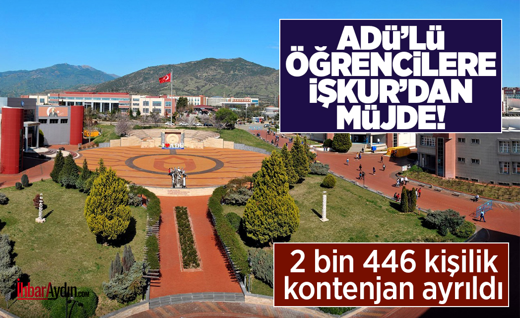 Çalışma ve Sosyal Güvenlik Bakanlığı’nın İŞKUR Gençlik Programı kapsamında Aydın