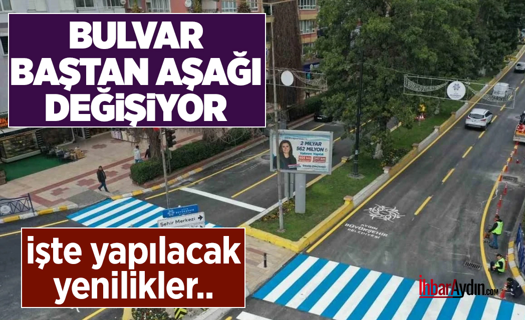Aydın Büyükşehir Belediye Meclisinde, Adnan Menderes Bulvarının tek tip tabelaya