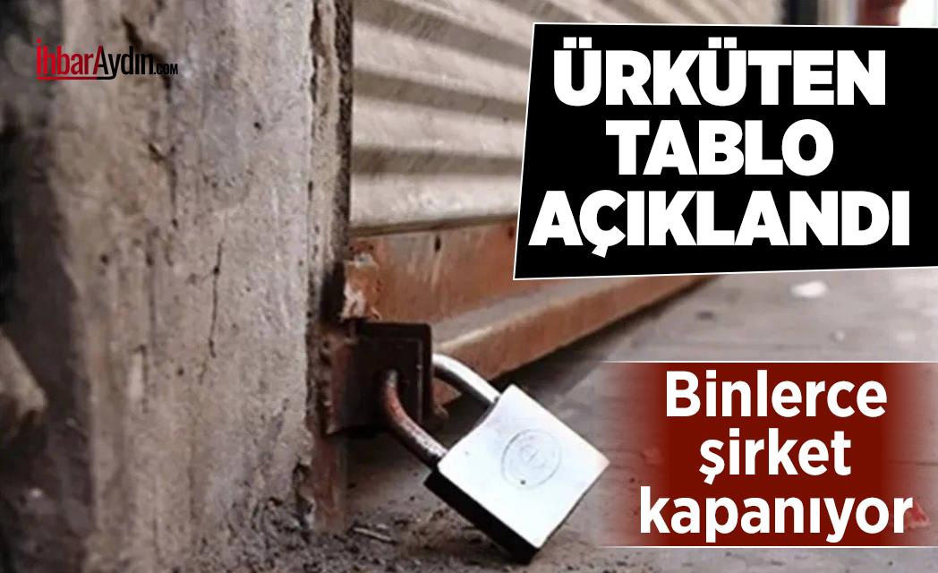 TOBB verilerine göre eylülde kapanan şirket sayısı bir önceki aya