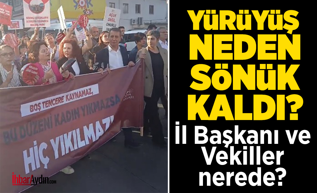 CHP Aydın İl Başkanlığı tarafından günler öncesinden duyurusu yapılan “Boş