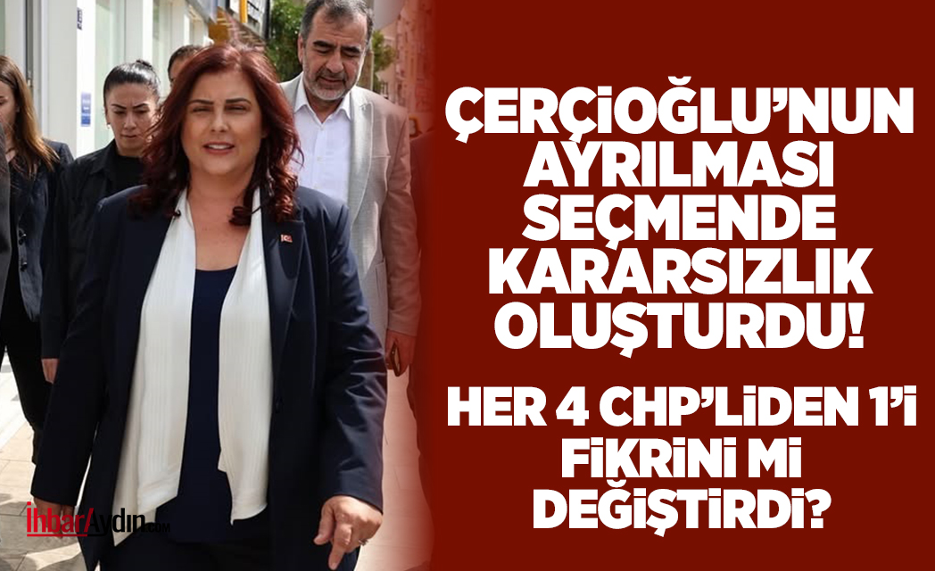 GENAR Araştırma Şirketi’nin son anketindeki çarpıcı sonuçlara göre, Özlem Çerçioğlu’nun