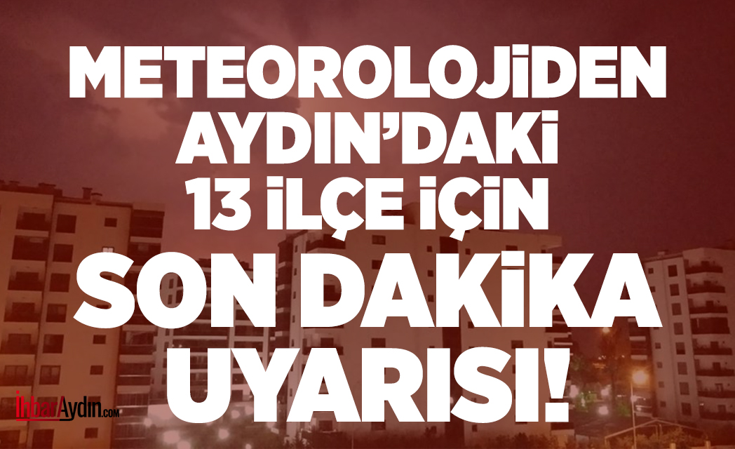 Meteoroloji Genel Müdürlüğü tarafından 21 Ekim Salı günü için şiddetli