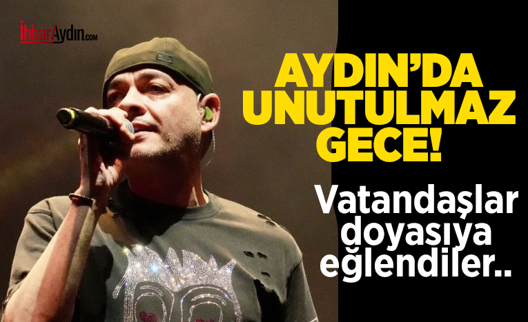 Aydın Büyükşehir Belediyesi’nin Tekstil Park’ta düzenlediği AydınFest’in ilk gününde vatandaşlar