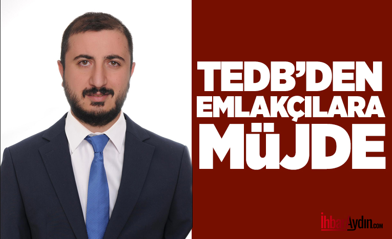 Tüm Emlak Danışanları Birliği (TEDB)’nden emlakçılara müjdeli haber geldi. TEDB